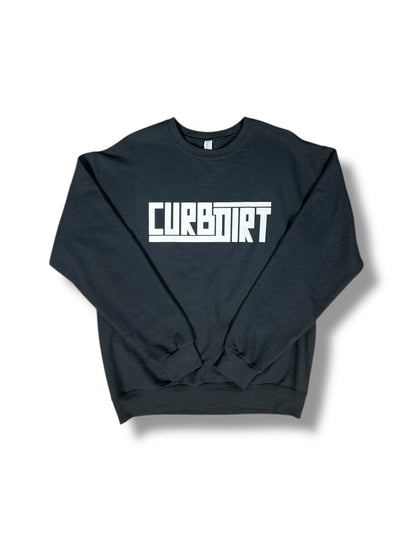 CURBDIRT BLACK CREWNECK