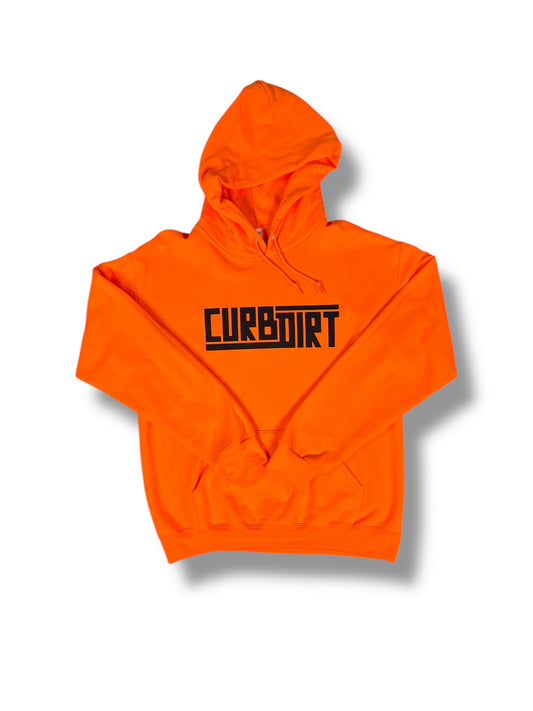 CURBDIRT CONSTRUCTION ORANGE HOODIE
