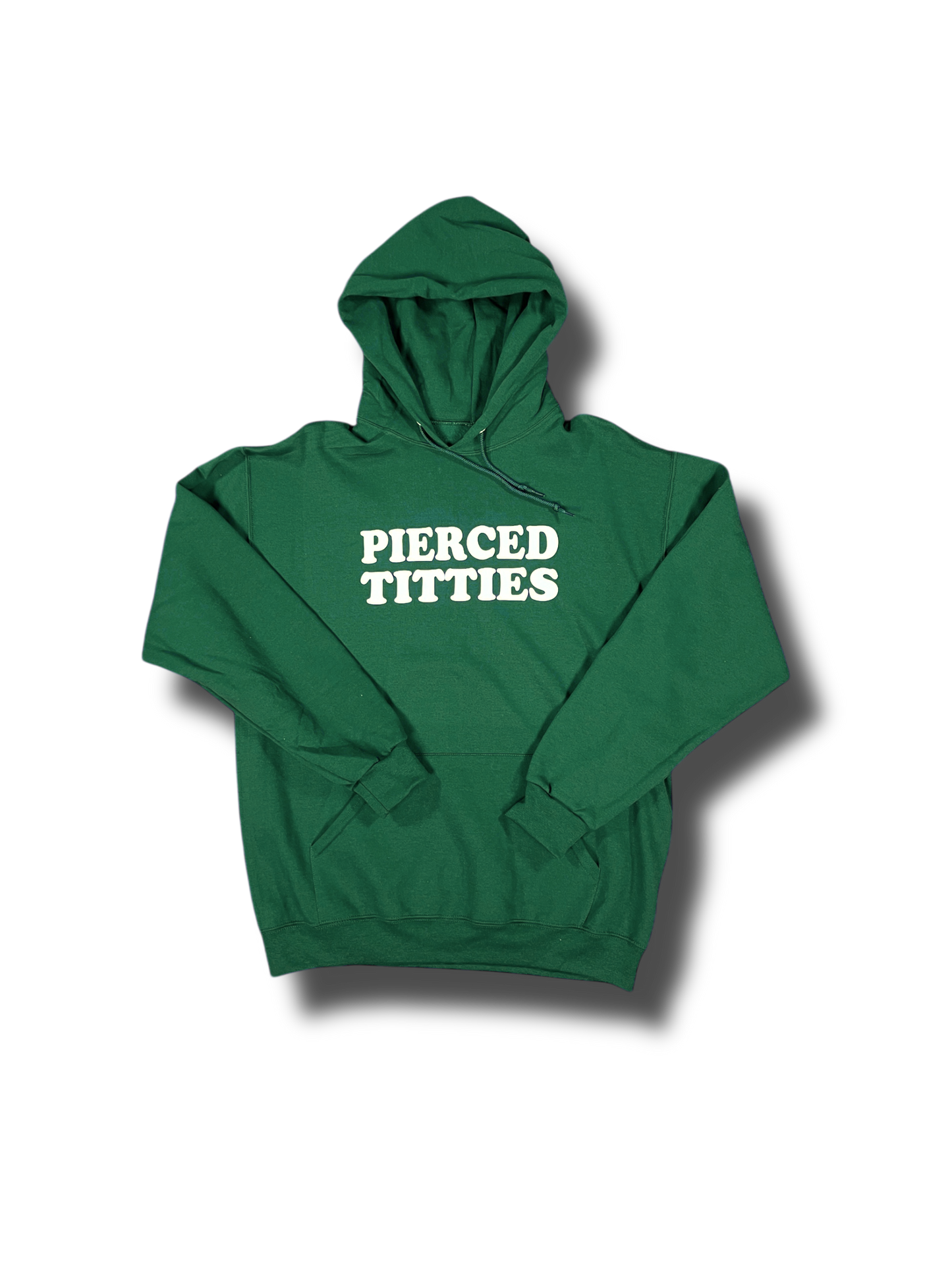 GREEN TITTIES HOODIE