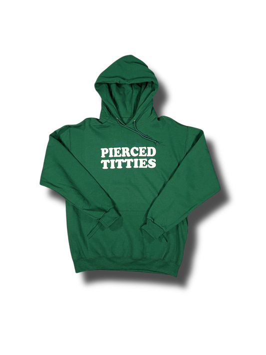 GREEN TITTIES HOODIE