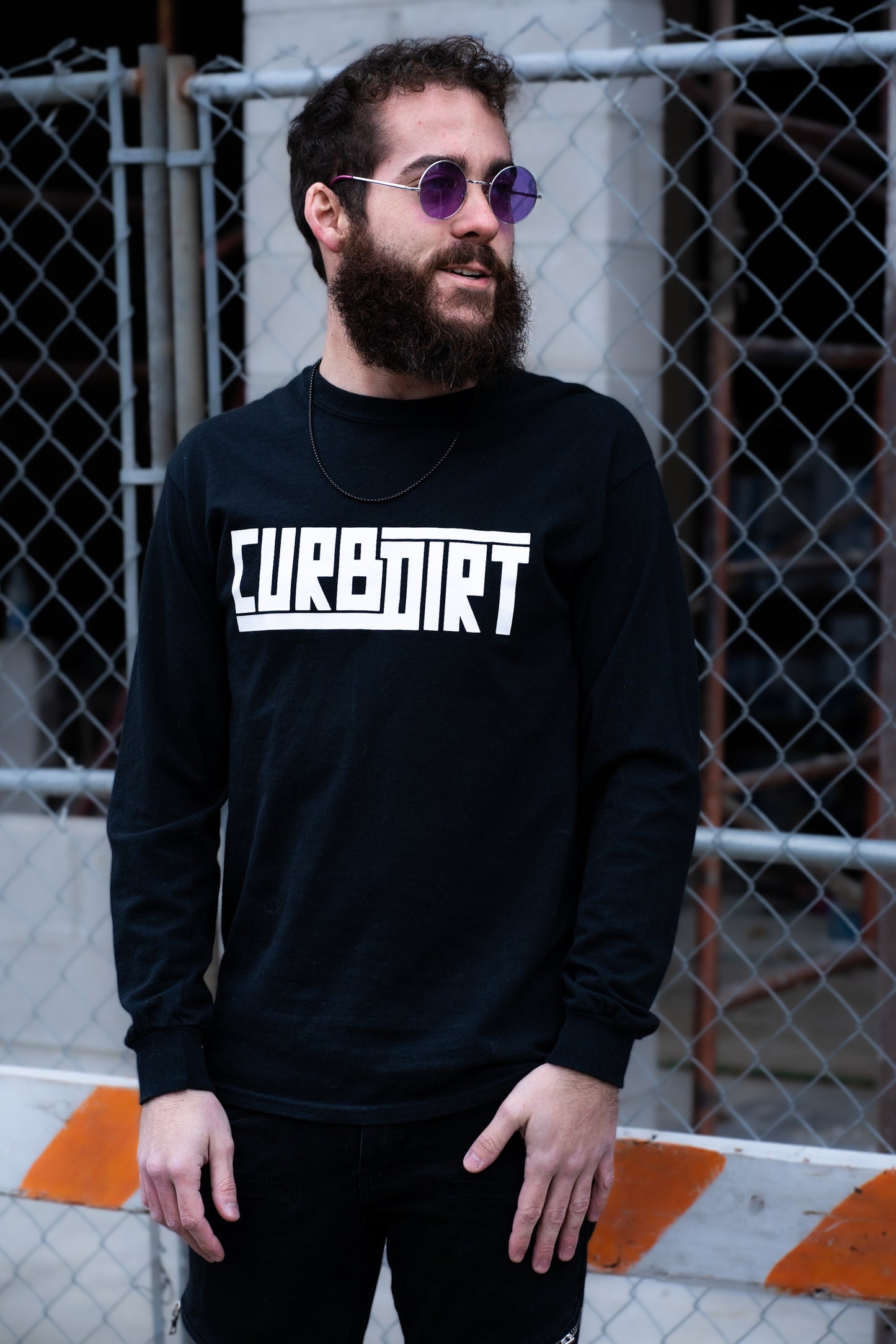 CURBDIRT BLACK LONG SLEEVE