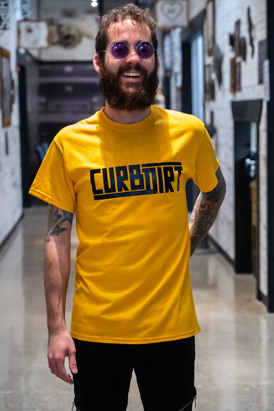 YELLOW & BLACK TEE